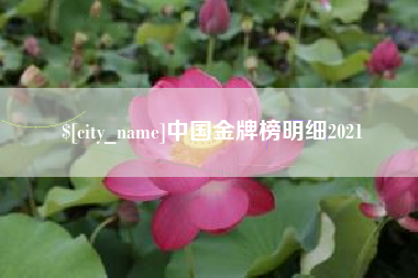 宜都中国金牌榜明细2021