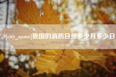 宜都我国的消防日是多少月多少日