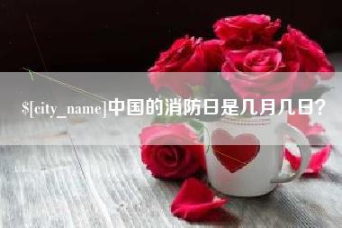 宜都中国的消防日是几月几日？