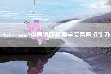 宜都中国消防救援学院官网招生办