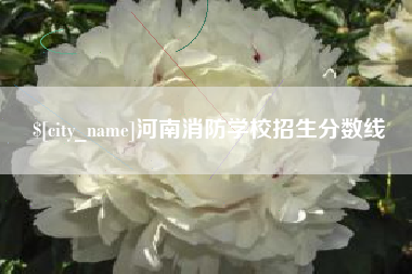 宜都河南消防学校招生分数线