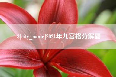 宜都2021年九宫格分解图
