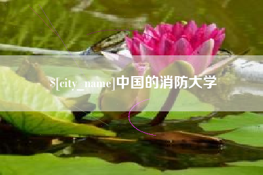宜都中国的消防大学