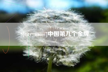 宜都中国第九个金牌