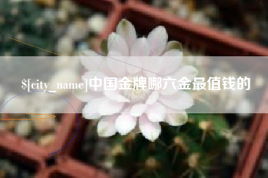 宜都中国金牌哪六金最值钱的